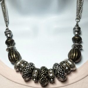 NEW Premier Designs Antiqued Matte Beaded Necklace